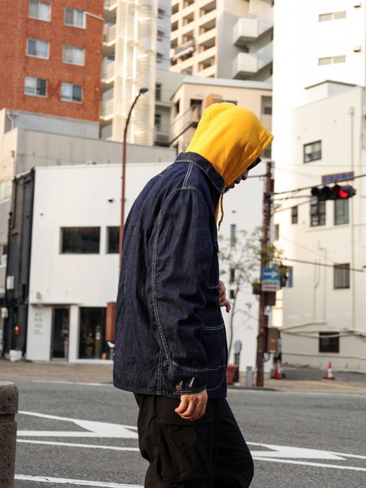 ANACHRONORM LIGHToz BM DENIM COVERALL / One wash