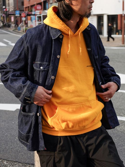 ANACHRONORM LIGHToz BM DENIM COVERALL / One wash