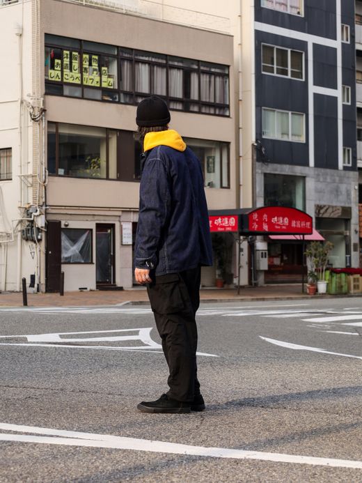 ANACHRONORM LIGHToz BM DENIM COVERALL / One wash