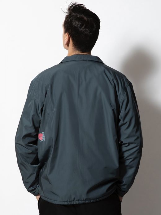 ROARK REVIVAL "THE MESSENGER" COACHES JACKET / D.green