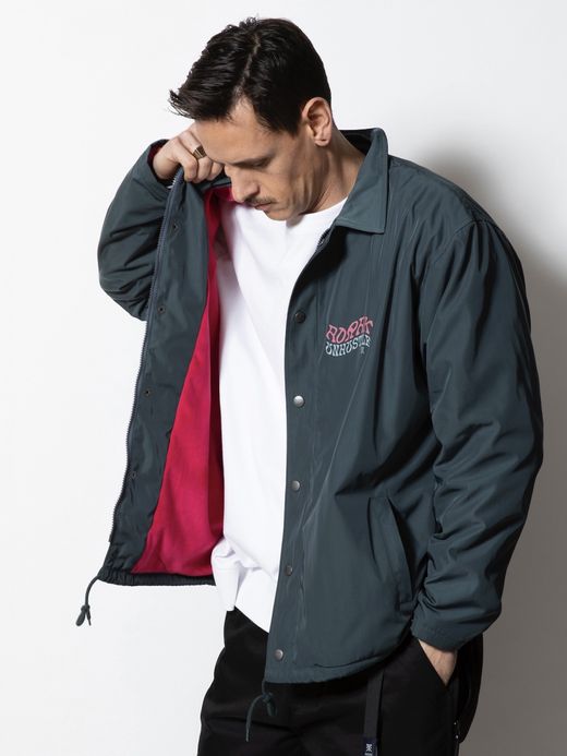 ROARK REVIVAL "THE MESSENGER" COACHES JACKET / D.green