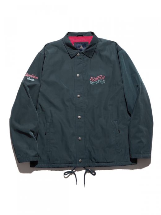 ROARK REVIVAL "THE MESSENGER" COACHES JACKET / D.green