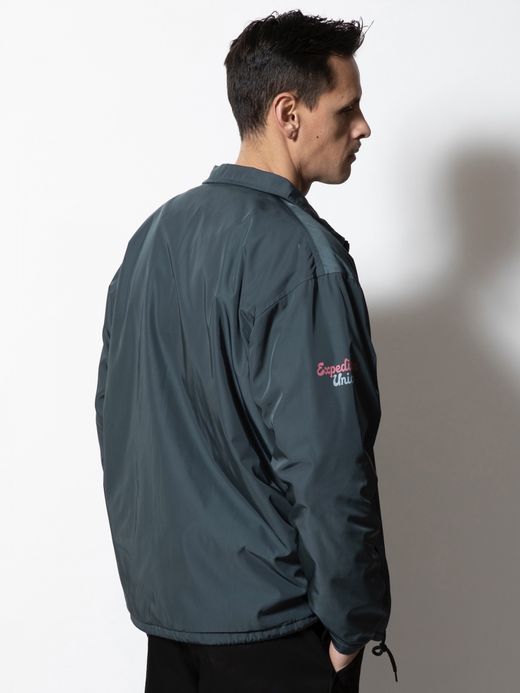 ROARK REVIVAL "THE MESSENGER" COACHES JACKET / D.green