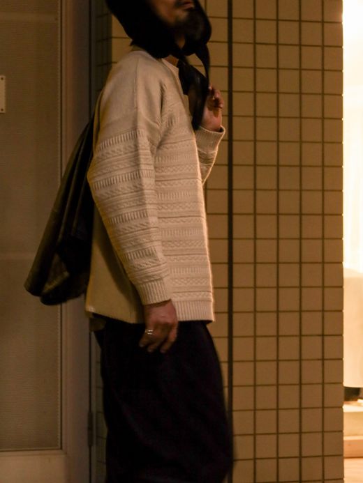 VOO TRICKY JQ KNIT / Cream