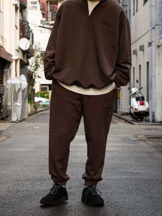 S.F.C SPORTY SWEAT PANTS / Brown