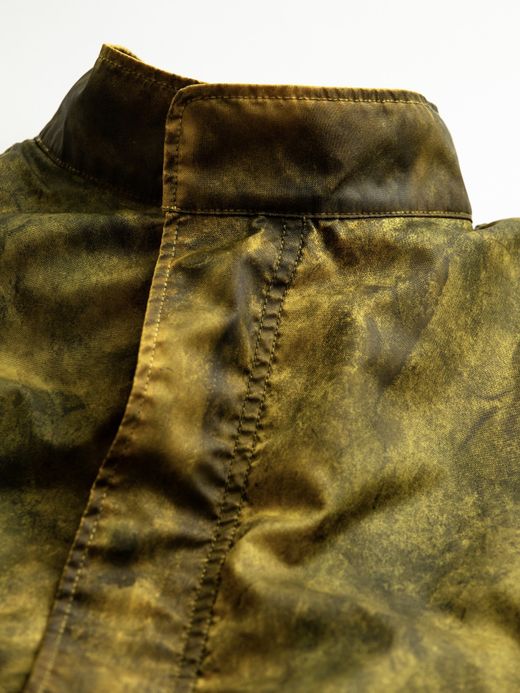 ANACHRONORM DIRTPAINT NYLON MODS COAT / Yellow