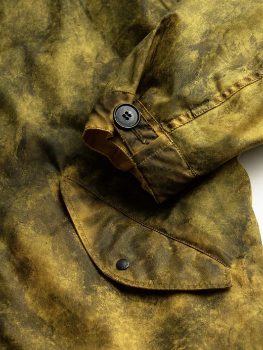 ANACHRONORM DIRTPAINT NYLON MODS COAT / Yellow