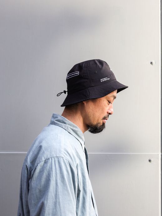 ROARK REVIVAL TRIP OBSESSED WEATHER BUCKET HAT-MID HEIGHT / Black