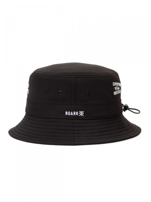 ROARK REVIVAL TRIP OBSESSED WEATHER BUCKET HAT-MID HEIGHT / Black