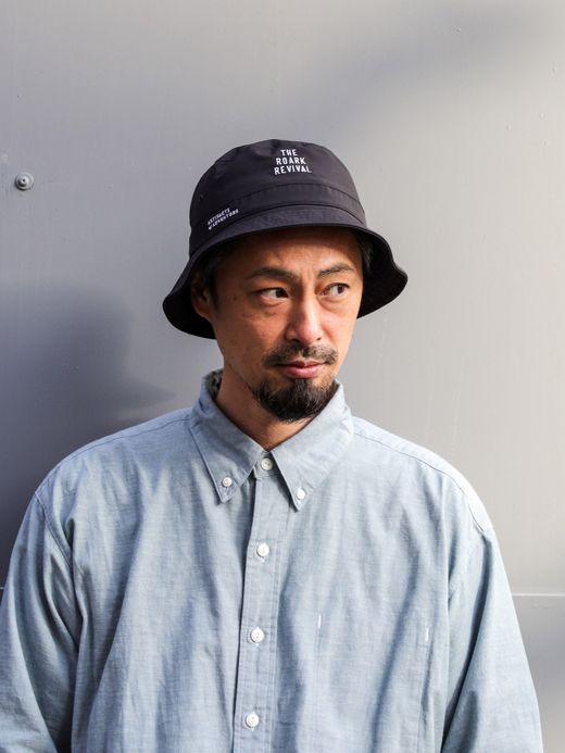 ROARK REVIVAL TRIP OBSESSED WEATHER BUCKET HAT-MID HEIGHT / Black