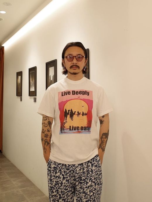 AMBERGLEAM ORIGINAL GRAPHIC T-SHIRTS "LIGHT WEIGHT" / 3colors