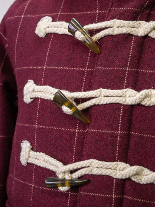 VOO 2WAY DUFFLE COAT / Wine
