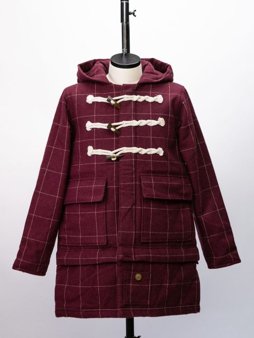 VOO 2WAY DUFFLE COAT / Wine