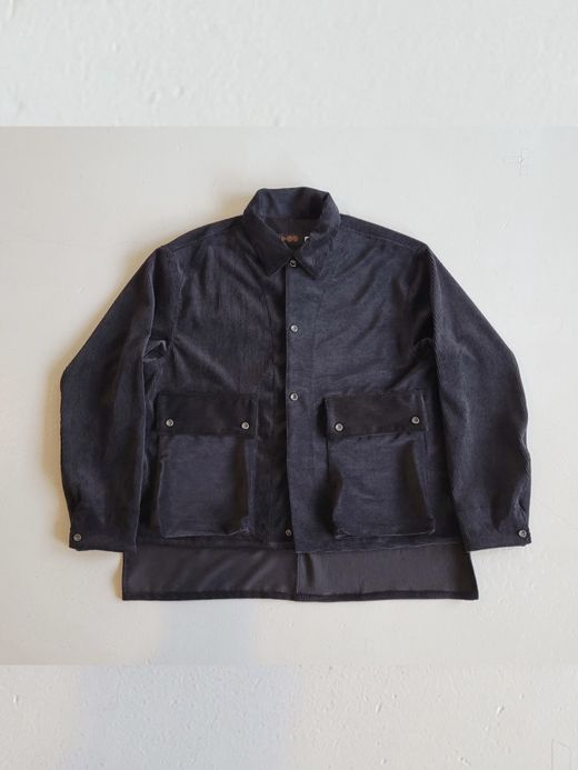 VOO CORDUROY TAIL JACKET / Black