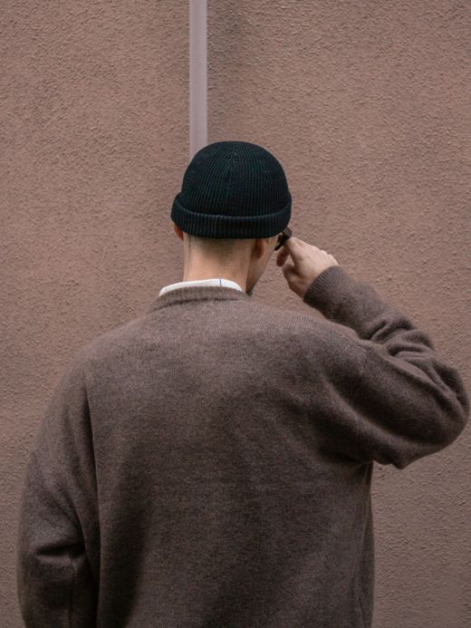 S.F.C MOHAIR CARDIGAN / Brown