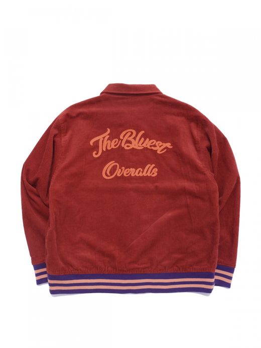 THE UNION BLUEDOG VARSITY JACKET / Red