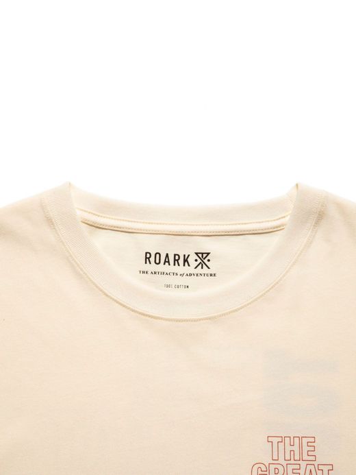 ROARK REVIVAL "TOUCH AS NAILS" L/S TEE / Natural