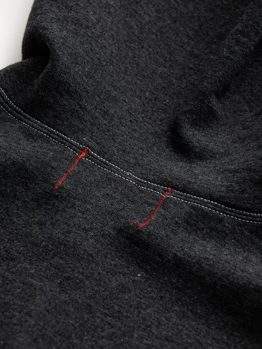 ANACHRONORM DYED 50/50 FULLZIP PARKA / Black