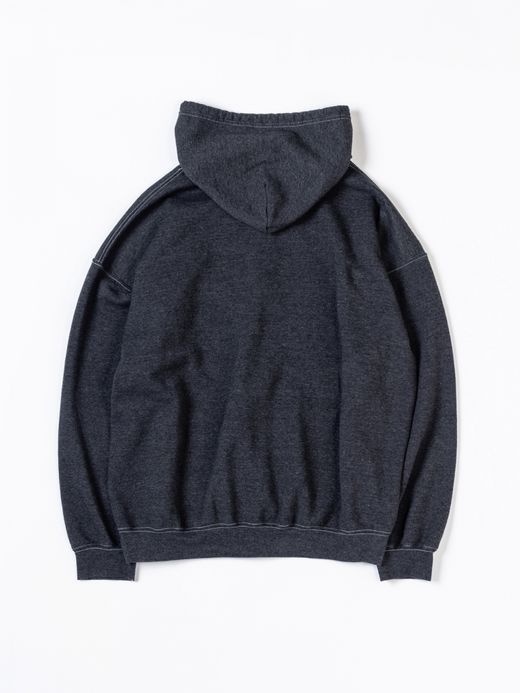 ANACHRONORM DYED 50/50 FULLZIP PARKA / Black