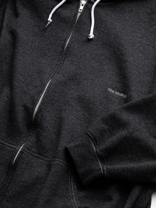 ANACHRONORM DYED 50/50 FULLZIP PARKA / Black