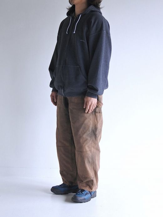 ANACHRONORM DYED 50/50 FULLZIP PARKA / Black