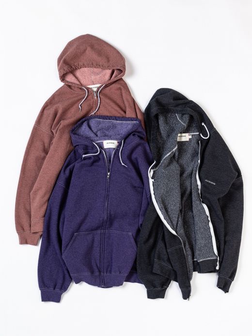 ANACHRONORM DYED 50/50 FULLZIP PARKA / Black