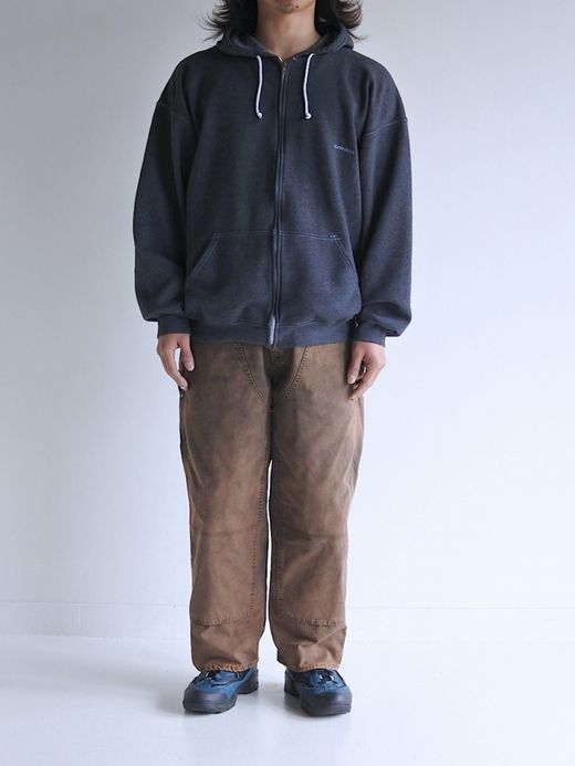 ANACHRONORM DYED 50/50 FULLZIP PARKA / Black