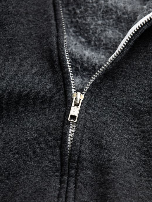 ANACHRONORM DYED 50/50 FULLZIP PARKA / Black