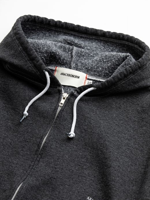ANACHRONORM DYED 50/50 FULLZIP PARKA / Black
