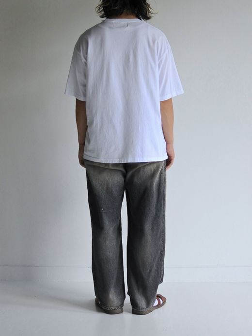 ANACHRONORM BROOKLYN PRINTED S/S T-S / White