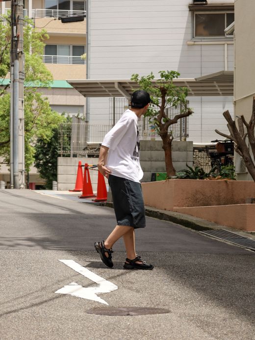 ANACHRONORM BROOKLYN PRINTED S/S T-S / White