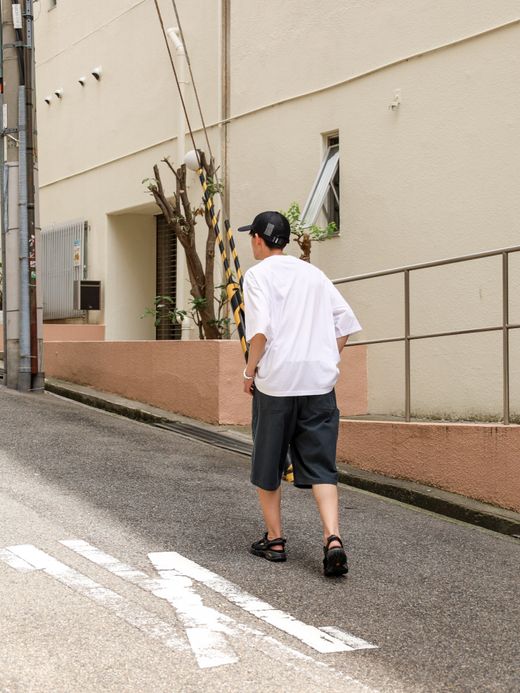 ANACHRONORM BROOKLYN PRINTED S/S T-S / White