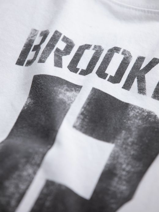 ANACHRONORM BROOKLYN PRINTED S/S T-S / White