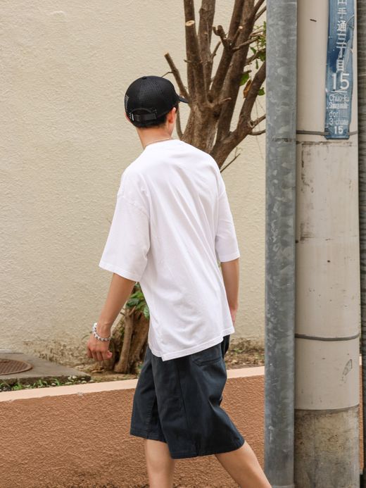 ANACHRONORM BROOKLYN PRINTED S/S T-S / White