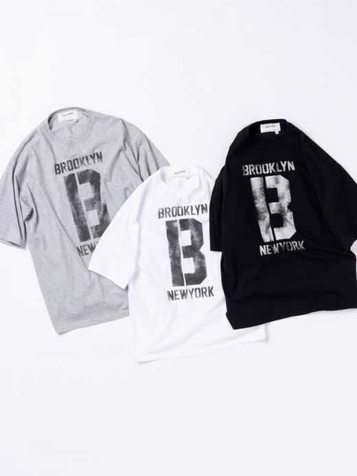 ANACHRONORM BROOKLYN PRINTED S/S T-S / White