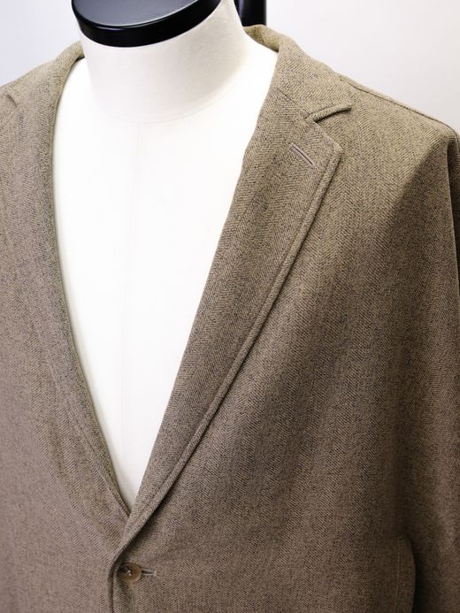 S.F.C TAILORED SHIRT JACKET / Beige
