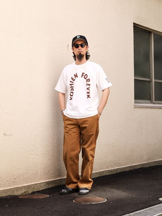 JHANKSON KOSHIEN FOREVER S/S TEE / White