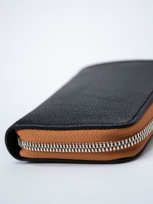 ITUAIS MONTADO NECK MINI WALLET / Black/brown