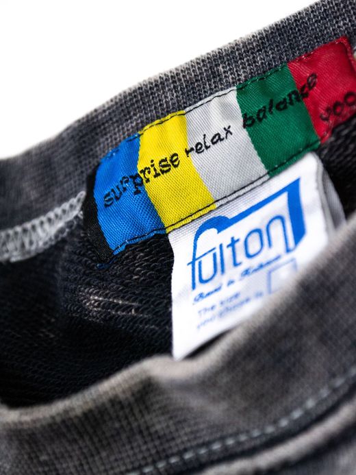 VOO VOO-SPG-094 / SMOKY BLEACHED CREW / Black