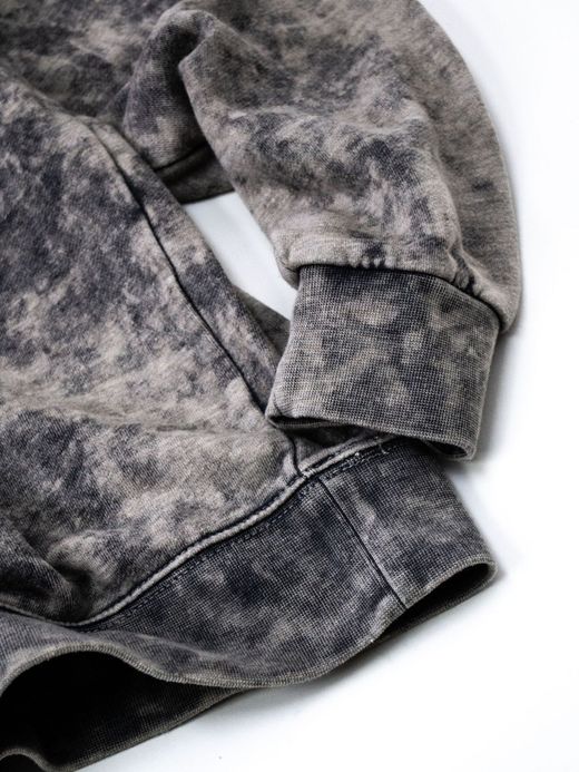 VOO VOO-SPG-094 / SMOKY BLEACHED CREW / Black