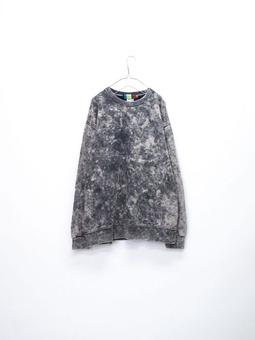 VOO VOO-SPG-094 / SMOKY BLEACHED CREW / Black
