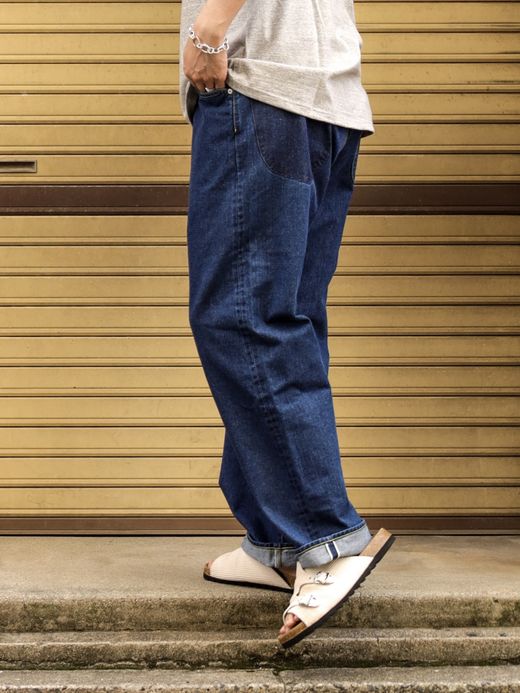 THE UNION TEE DENIM PANTS / Indigo