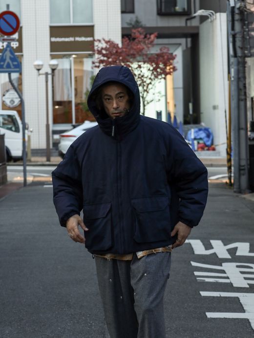S.F.C VENTILATION PUFF JACKET / Navy