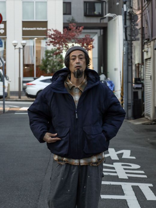 S.F.C VENTILATION PUFF JACKET / Navy