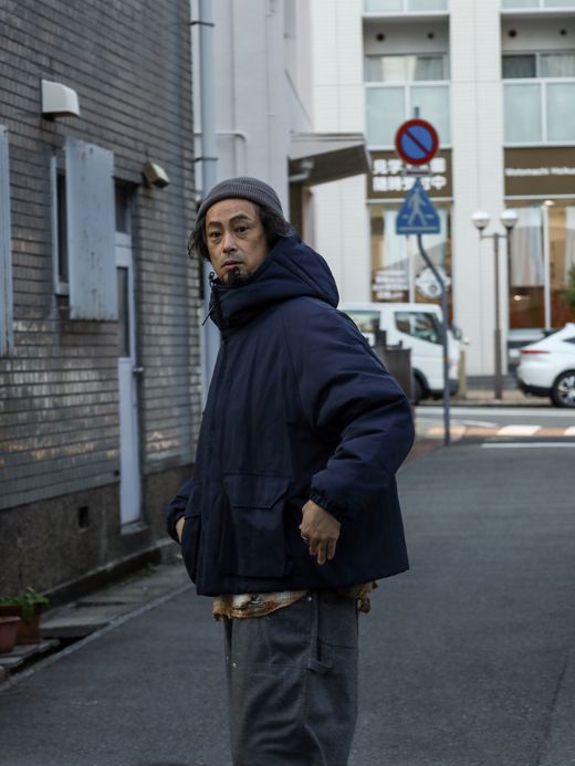 S.F.C VENTILATION PUFF JACKET / Navy