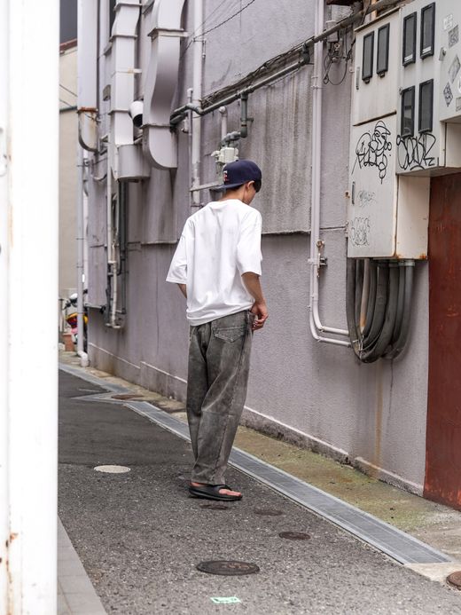 ANACHRONORM GRADATION PRINTED S/S T-S / White