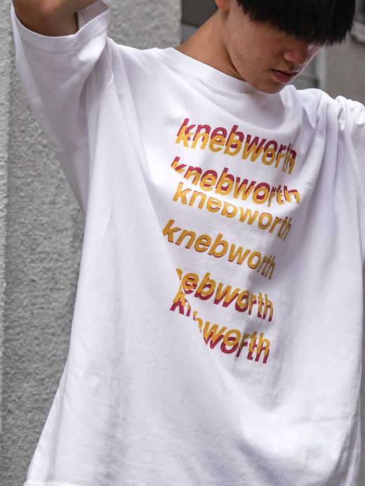 ANACHRONORM GRADATION PRINTED S/S T-S / White