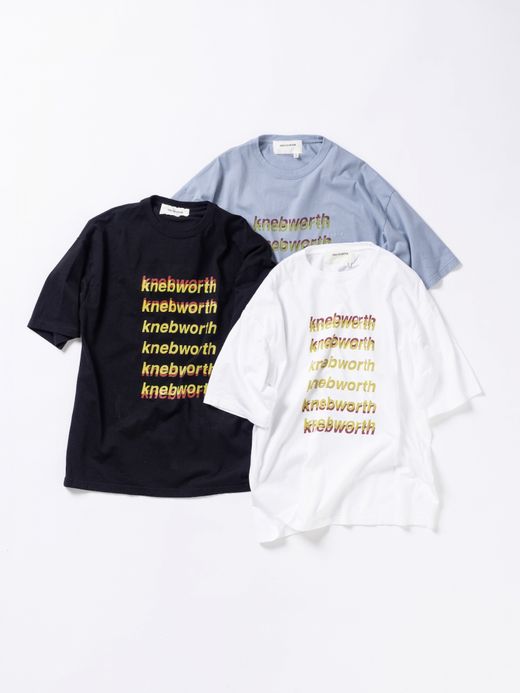 ANACHRONORM GRADATION PRINTED S/S T-S / White