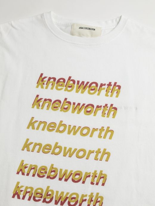 ANACHRONORM GRADATION PRINTED S/S T-S / White