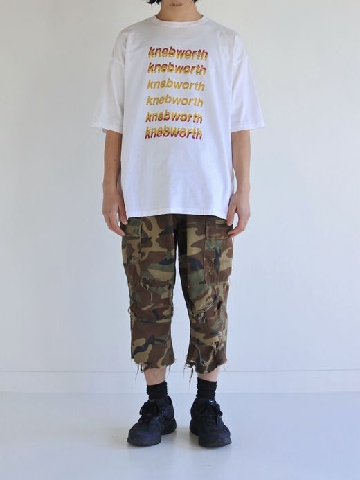 ANACHRONORM GRADATION PRINTED S/S T-S / White